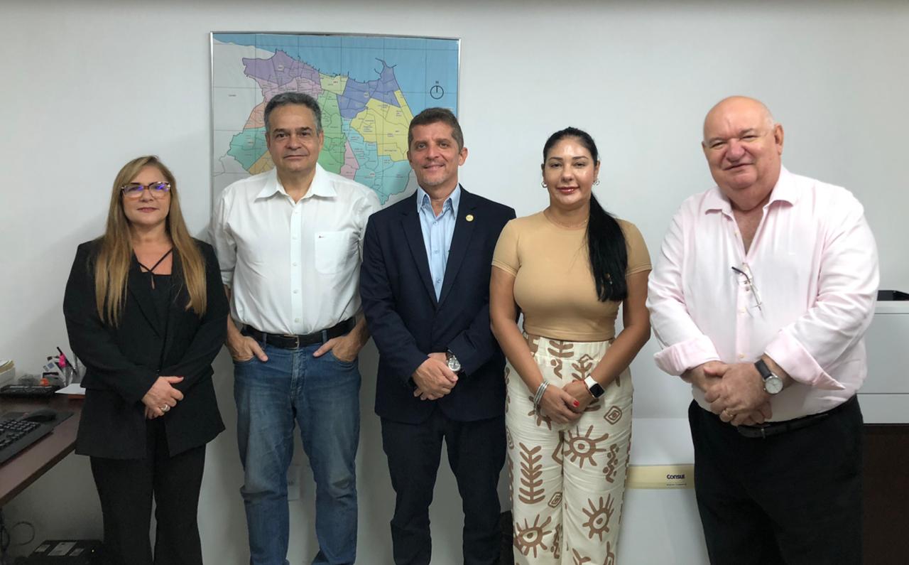 Agência do Acre visita ACFor para conhecer modelo de regulação e gestão de resíduos em Fortaleza